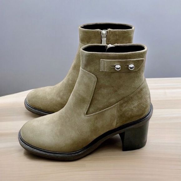 Rag & Bone Soren Boot in Olive Suede - Picture 4 of 16